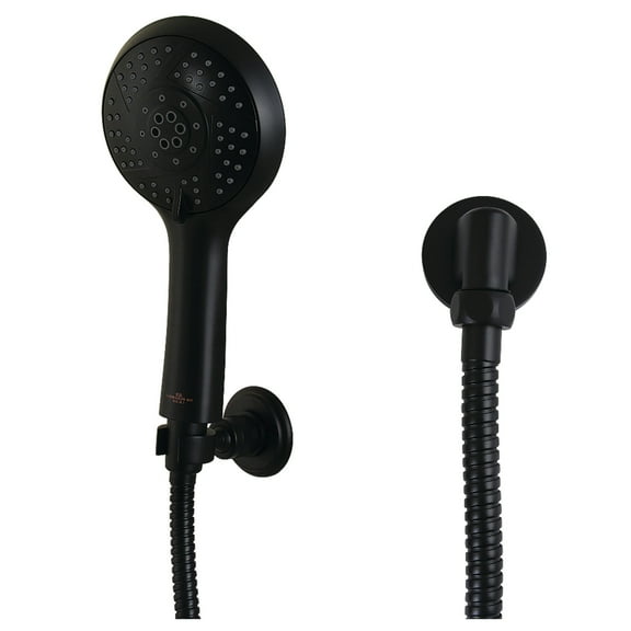 Kingston Brass KX1540SE Vilbosch Multi-Function Hand Shower Kit, Matte Black
