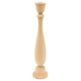 thumbnail image 6 of Classic Wooden Candlestick 11 inch Tall with 7/8 inch Hole, Pack of 10 Unfinished Wood Candle Holder to Craft, Paint or Decorate, by Woodpeckers, 6 of 8