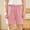 Pink, variant on BXJX Boys Cotton Athletic Shorts Size 6 T, Elastic Waist Knee Length Casual Sports Summer Shorts for Kids Blue