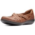thumbnail image 1 of Zapatos Mary Jane Ashland Spin Q para Mujer Clarks en Cuero Marrón Oscuro, 1 of 7