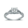 10KT GOLD 1/2 CTTW BRIDAL RG