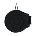 thumbnail image 1 of Cojín de asiento giratorio de 360 grados, cómodo, ligero, multiusos Negro, 1 of 8