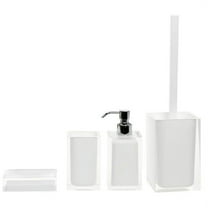 Nameeks Ra100 Gedy Bathroom Accessories Set - White
