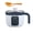 Single Layer White, variant on Electric Hot Pot with Steamer for 1-2 People, Nonstick Mini Cooker for Rice Soup Pasta