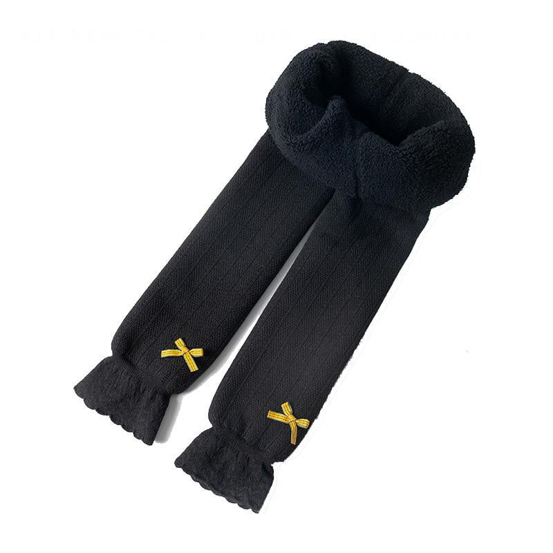 shuwee Baby Girl Tights Thick Cable Knit Leggings Cotton Pantyhose for