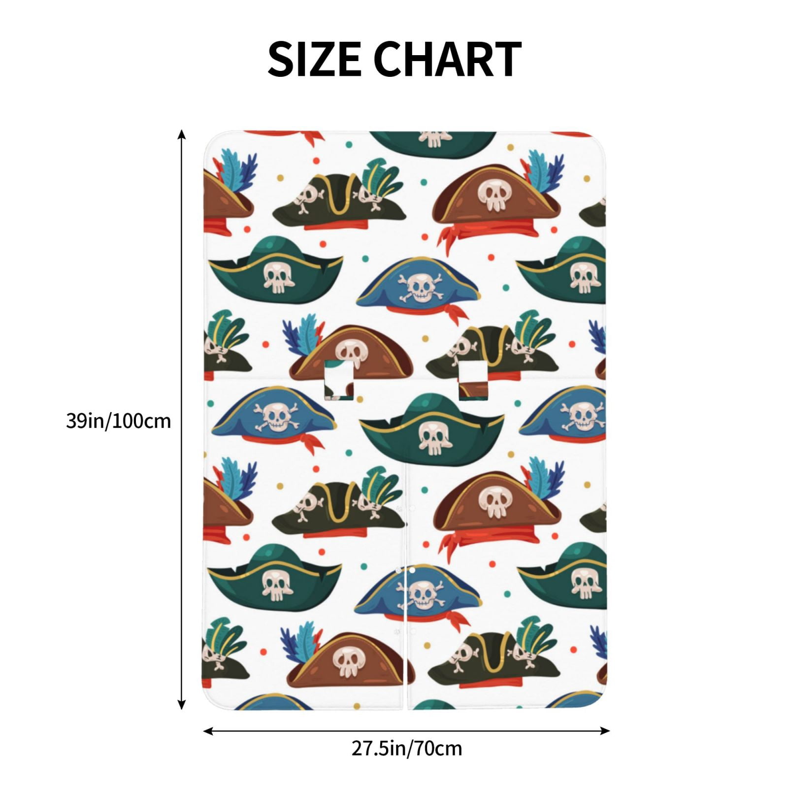 Car Seat Cover Baby - Pirate Hats Breathable Infant Car Seat Cover for Baby Carseat, Lightweight Comfort Baby Essentials Must Haves Newborn Stuff for Girl Boy