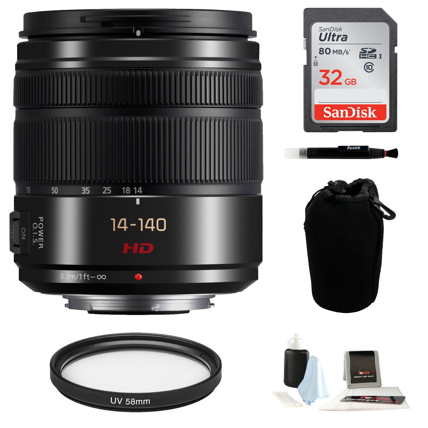 Panasonic Lumix G Vario 14 140mm F 3 5 5 6 Lens Black With 32gb Accessory Bundle Walmart Com Walmart Com Panasonic Lumix G Vario 14 140mm F 3 5 5 6 Lens Black With 32gb Accessory Bundle Walmart Com Walmart Com