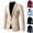 Khaki, variant on FAHUOMU Men's Casual Blazer Slim Fit Suit Jacket for Men One Button Lightweight Sport Coats for Wedding Prom