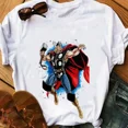 thumbnail image 5 of Camiseta de algodón para niños de Marvel, Disney Plus, Harajuku, dibujos animados de Hulk, moda de verano para niño, ropa de bebé, camiseta informal de manga corta súper genial, 5 of 5