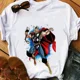 thumbnail image 5 of Camiseta de algodón para niños de Marvel, Disney Plus, Harajuku, dibujos animados de Hulk, moda de verano para niño, ropa de bebé, camiseta informal de manga corta súper genial, 5 of 5