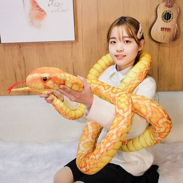 Serpiente Juguete IKASA Serpiente Peluche Gigante Juguete Animale