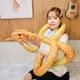 thumbnail image 2 of Juguete de peluche de serpiente gigante realista, Boa Cobra larga, Animal de peluche, serpientes divertidas, amigos delicados, regalo de Halloween para niños, 2 of 4