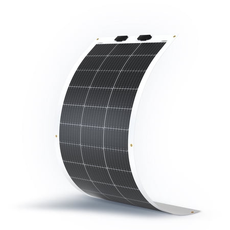 Renogy Flexible 100W 12V Solar Panel, 240° Bendable Solar Panel, IP67 Weatherproof, Monocrystalline, Ultra Lightweight, 5.3lb