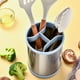 thumbnail image 1 of Multifunctional Stainless Steel Rotatable Storage Tube Kitchen Utensil Storage Rack Chopsticks Kitchen Utensil Storage Rack Storage Bucket, 1 of 8
