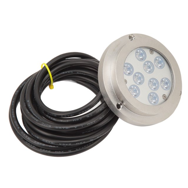 Pontoon Waterproof Light,3.8in LED Underwater Light Waterproof Marine Light Boat Underwater Light Best in Class