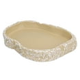thumbnail image 4 of Reptile Food Plate, Reptile Feeder Dish Flat Bottom Yellow Reptile Food Bowl Easy To Clean  For Fish  For Aquarium, 4 of 8
