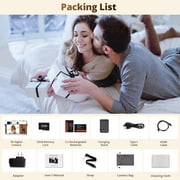 5K Digital Camera for Photography WiFi Autofocus 48MP Vlogging Camera for Youtube 16X Digital Zoom with Front and Rear Cameras with 32GB SD Card