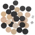 thumbnail image 6 of Guyelim Backgammon Pieces 30pcs Wood Backgammon Piece Checkers Chess Pieces Board Game Accessories, 6 of 10
