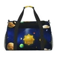 thumbnail image 1 of Vsdgher Solar System Pattern Unisex Hand Travel Bag,Foldable Travel Duffel BagsTravel Essentials Sport Gym Bag,Overnight Travel Duffel Bag with Adjustable Strap, 1 of 7