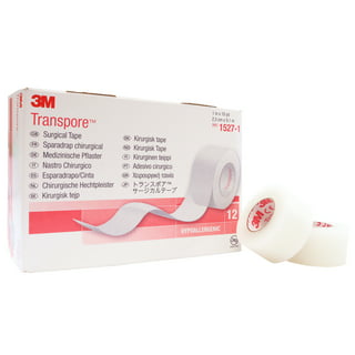 4 Rolls Gauze Bandage Self Adhesive Soft Cloth Surgical Tape Flexible 3  4.5yds