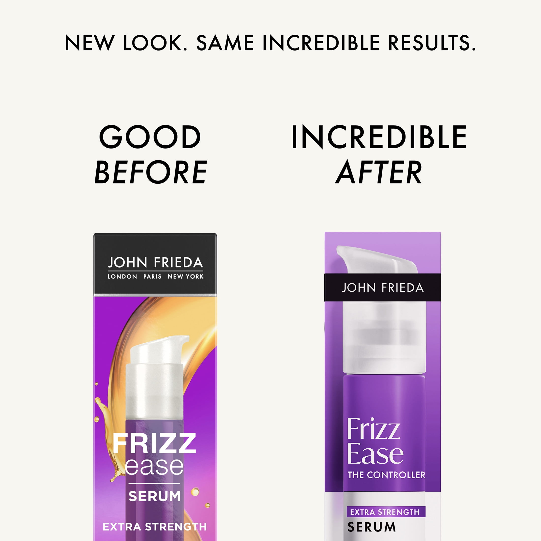 John Frieda Frizz Ease Extra Strength Hair Serum, Anti-Humidity Spray with Coconut Oil, 1.69 fl oz