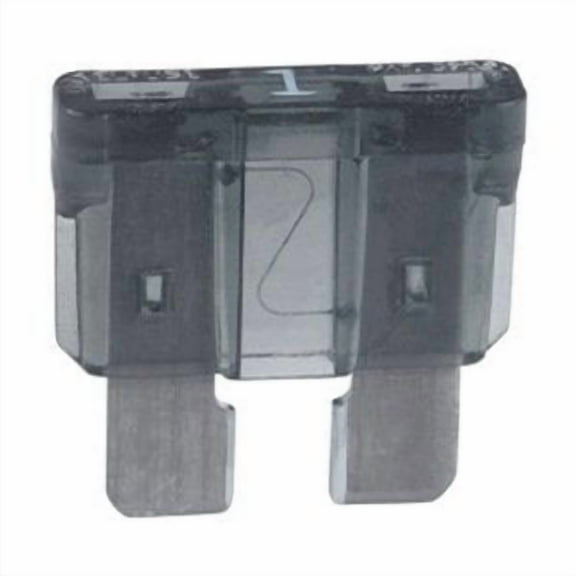1 Amp Black Cooper Bussmann ATC/ATO Fuses - (pack of 25), Model: 25A11001
