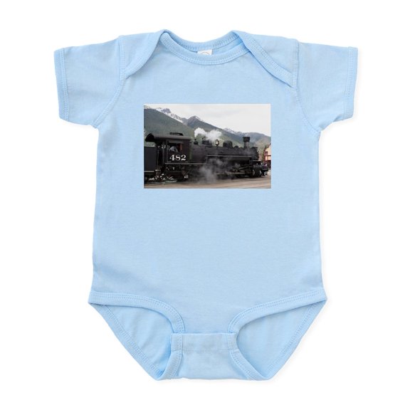 CafePress - Steam Train: Colorado 2 Infant Bodysuit - Baby Light Bodysuit, Size Newborn - 24 Months