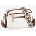 thumbnail image 1 of Bolsa Xtellar Dama Bolsos Bandolera  Mariconera Mujer Moda Color Blanco, 1 of 3