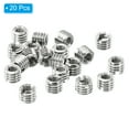 thumbnail image 3 of Unique Bargains Adaptateurs de Filetage Manchon Écrou Réducteur 20 Pcs M5x0.8 Mâle à M3x0.5 Femelle Écrou de Réparation 4mm, 3 of 7