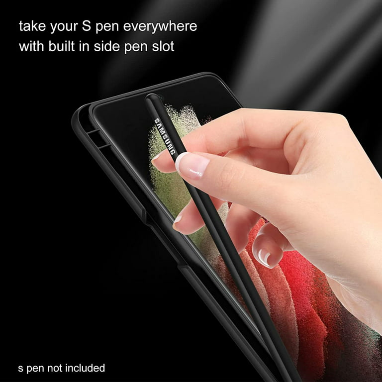Case Clear View S-Pen Samsung S21 Ultra Original (Usado)