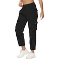 thumbnail image 2 of iHPH7 Joggers pour Femmes Pantalons Cargo de Randonnée Femmes Pantalons à Séchage Rapide Femmes Pantalons d'Entraînement Femmes Pantalons Taille Haute pour Femmes Pantalons d'Automne pour Femmes Pantalons Pantalons pour Femmes Noir P, 2 of 7