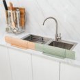 thumbnail image 1 of Sink Adjustable Water Baffle Pool Water Splash Guards With Suction Cup Hook Bathroom Wash Basin Guard Board Kitchen Accessories, 1 of 6