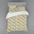 thumbnail image 2 of Ambesonne Easter Bedding Set 3 Pcs, Floral Ornamental Egg Forms, Twin XL, Multicolor, 2 of 3