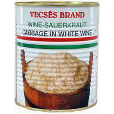 Sauerkraut - Cabbage in White Wine (Vecses) 810g (Best Cabbage Variety For Sauerkraut)