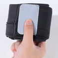 thumbnail image 3 of Riñonera deportiva, riñonera para correr, riñonera impermeable de gran capacidad para maratón, negra, 3 of 6