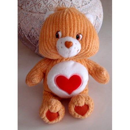 Tenderheart Corduroy Care Bear Plush - 8 Inches Tall, TENDERHEART CARE BEAR IS MADE OUT OF CORDUROY By Care Bears