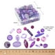 thumbnail image 4 of Caja surtida de sueltas acrílicas Sunnimix púrpura Violeta Cuentas sueltas, 4 of 8