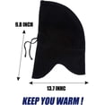 thumbnail image 3 of Bravo! Balaclava Face Mask Men Women Winter Windproof Puller Button Outdoors Ski Mask, 3 of 5