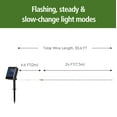 thumbnail image 4 of Mianstays Outdoor Solar 24 feet Warm White LED Rope Lights, 4 of 7