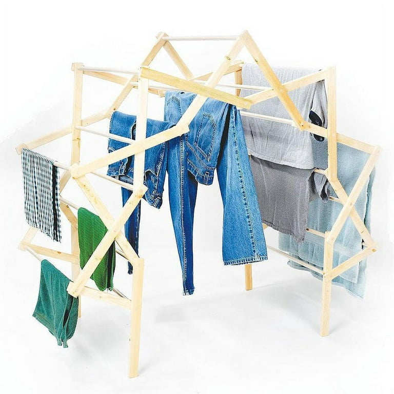 Amish Wooden Clothes Drying Racks
