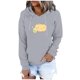 thumbnail image 1 of Blusa de manga larga con estampado informal a la moda para mujer, suéter con bolsillo, sudaderas con capucha Fridja  bvmnju5472, 1 of 7