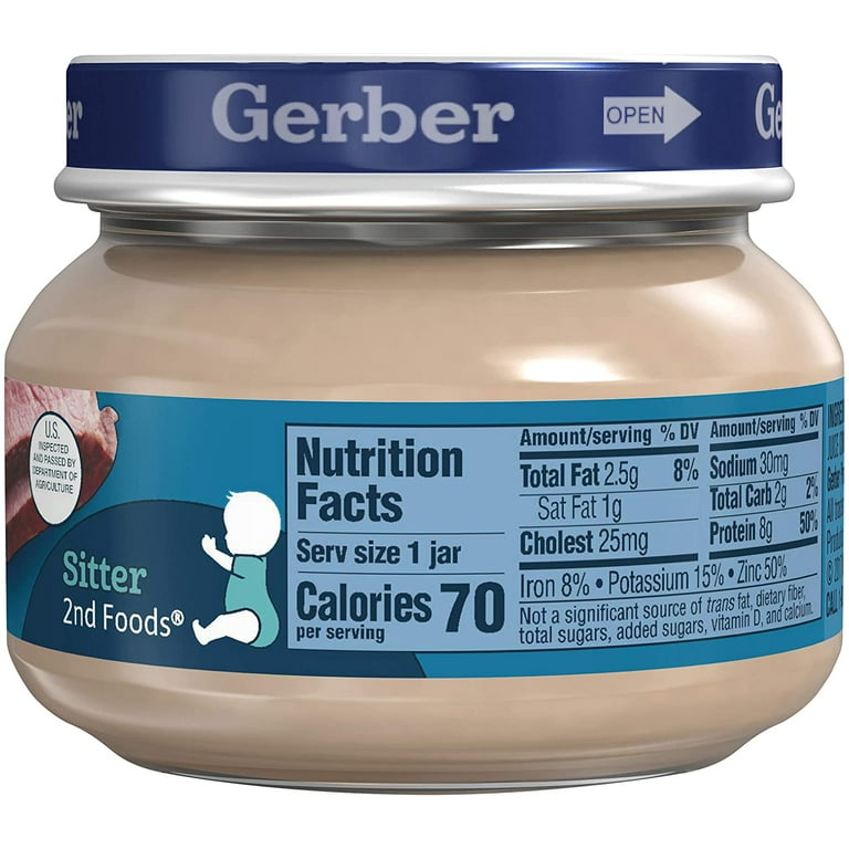 Gerber beef cheap and gravy