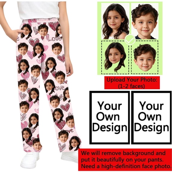 HaoXun Women's Custom Print Elastic Waist Drawstring Pants with Pockets - Casual Fashion Polyester Long Pants for Home, Yoga, and Daily Wear