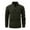 Army Green, variant on MELDVDIB Men Half Zip Up Sweatshirts Stand Collar Long Sleeve Work Business Shirts Athletic Workout Running Pullover Tops