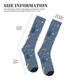 thumbnail image 2 of Compression Socks For Women And Men - Deer Bear Chicken Hedgehog Flower Compression Socks Circulation For Workout, 2 of 2
