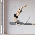 thumbnail image 4 of Miumaeov Complete Aerial Hoop Kit 90cm Professional Aerial Lyra Hoop Set  Aerial Ring Kit Aerial Yoga Equipment for erial Yoga Training, 4 of 12