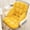 Yellow, variant on Luckky Desk Chair Cushion, Chair Cushions for Dorm Desk Chair, Cute Non-Slip Rocking Chair Cushion Semi-Enclosed Office Chair Cushions Cover for Back and Butt (Gray)