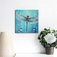 JRXY Dragonfly Wall Decor Picture Nature Insect Animal Canvas Wall Art ...