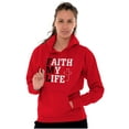 thumbnail image 4 of Faith Life Religious Jesus Christ God Hoodie Sweatshirt Women Men Brisco Brands S, 4 of 6