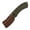 Olive Green, variant on Kansept Korvid V Folding Pocket Knife 2.91" Rose Gold Coated D2 Blade,Olive Green G10 with Diamond Pattern,TE2030V2